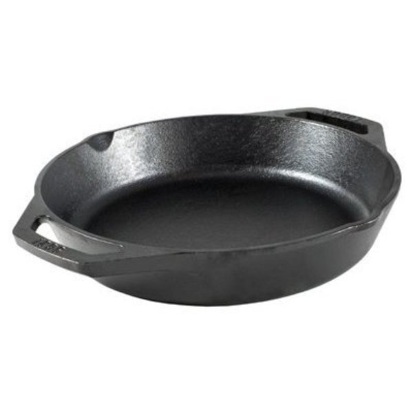 Lodge Manufacturing 1025BLK Dual Hand Pan L8SKL